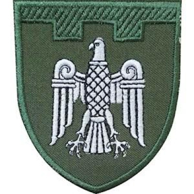 Шеврон ТРО 107 Бр (Чернівецька обл) оливковий