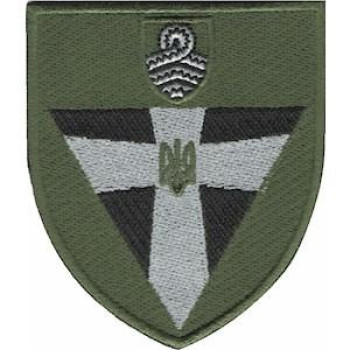 Шеврон 59 ОМПБр (хрест) олива