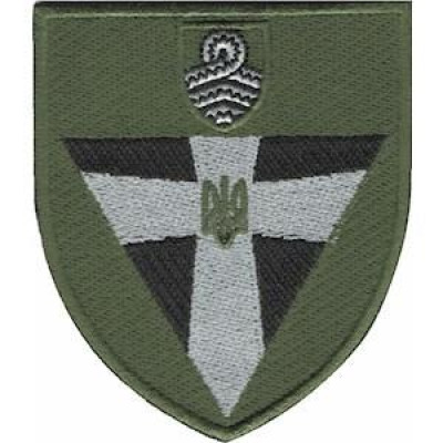 Шеврон 59 ОМПБр (хрест) олива