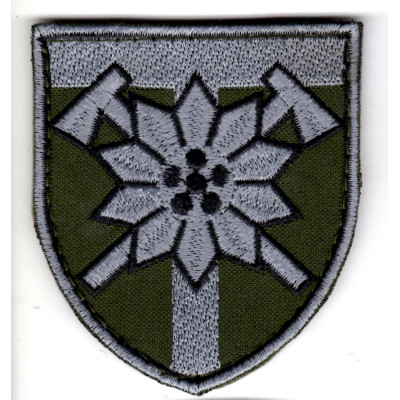 Шеврон 128 ОГШБр олива