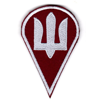 Шеврон "Десантно-Штурмові Війська" (ДШВ) марун
