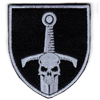 Шеврон 33 ОМБр чорний