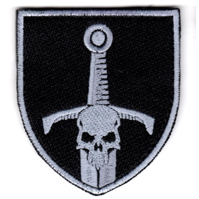Шеврон 33 ОМБр чорний