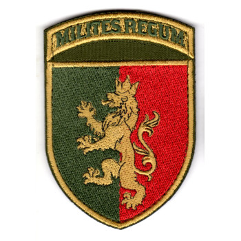 Шеврон 24 ОМБр "MILITES REGUM"  кольоровий