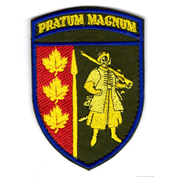 Шеврон 65 ОМБр "Pratum magnum" кольоровий