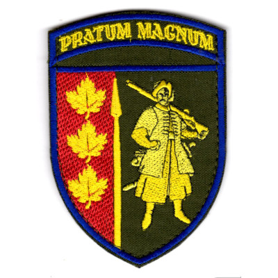 Шеврон 65 ОМБр "Pratum magnum" кольоровий