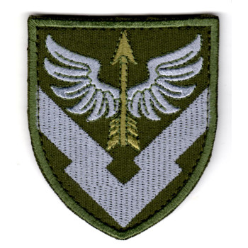 Шеврон 433 Бази Зберігання Озброєння і Техніки (в/ч А1912) хакі