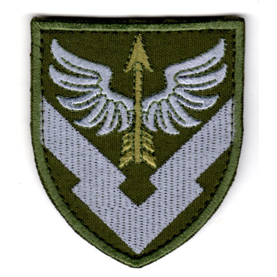Шеврон 433 Бази Зберігання Озброєння і Техніки (в/ч А1912) хакі