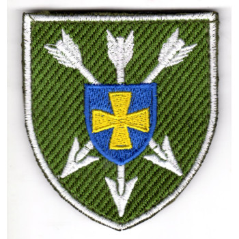 Шеврон 18 ОБрАА кольоровий